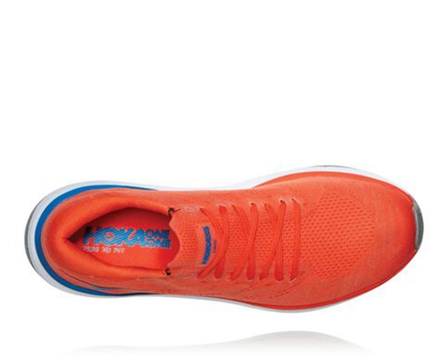 Hoka One One Hardloopschoenen Heren - Cavu 3 - Rood - PQ4081723